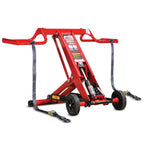 45501 HDL500 Hydraulic Cylinder Lift Jack for Zero Turn Radius Riding Lawn Mower Maintenance and Repair - 500 Pound Lift Capacity with LocBar for Added Safety