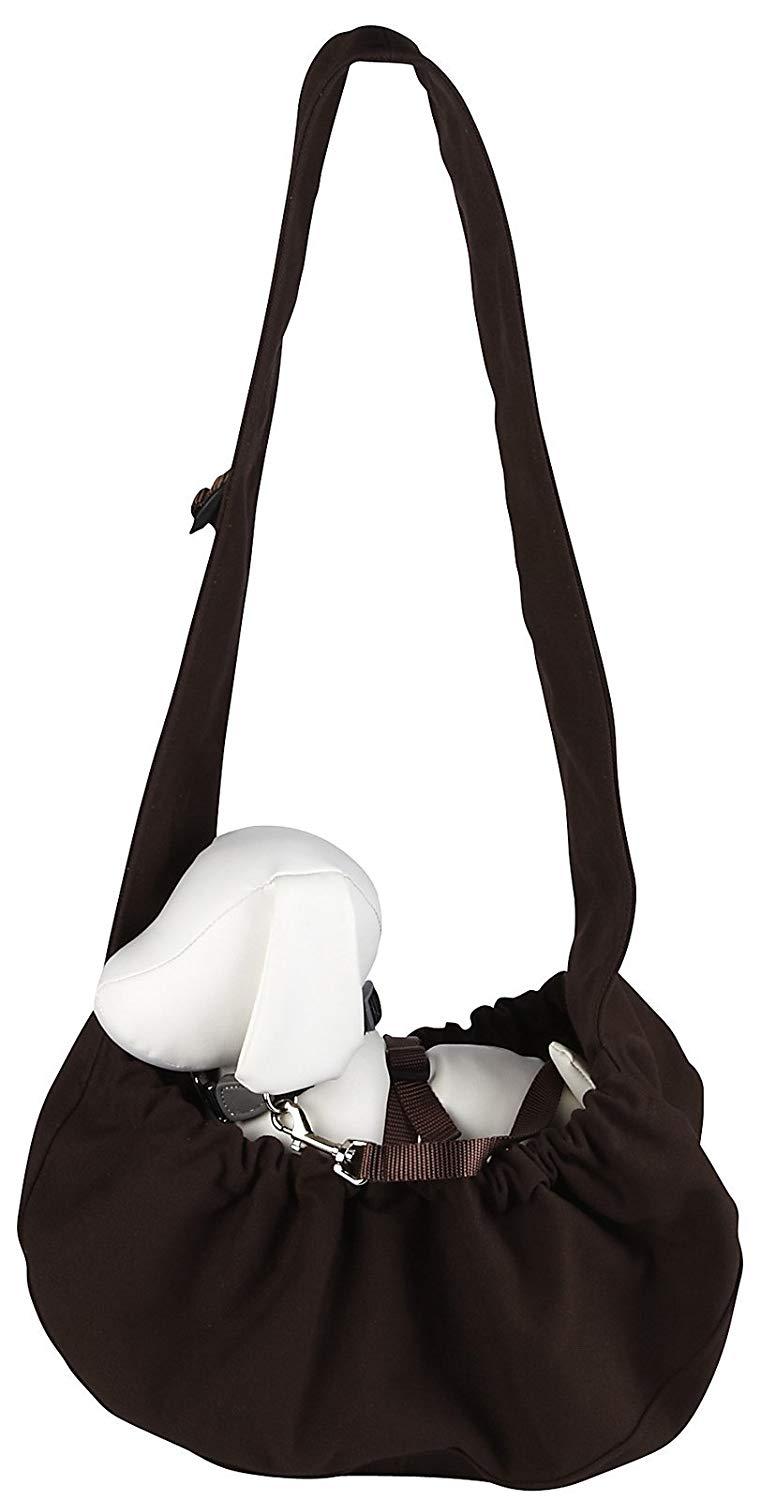 wagwear Messenger Pouch Carrier - Brown