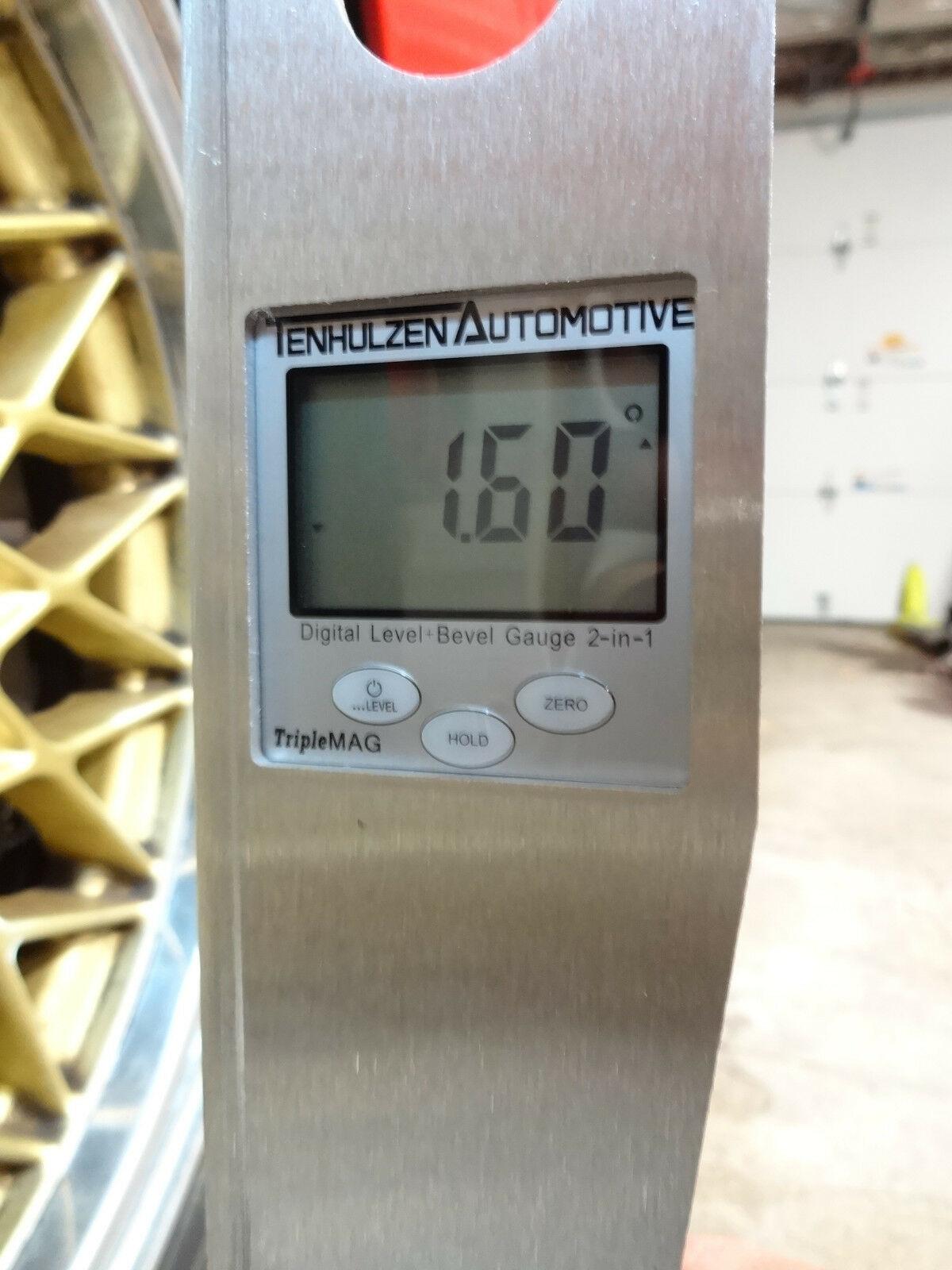 Hands-Digital Camber/Caster Gauge, accurate to within 0.1 degrees