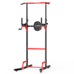 Murtisol Power Tower Pull-up and Workout Dip Station Strength Training 5 LEVEL Adjustable Height Back Muscles Triceps Chest Shoulder Home Gym