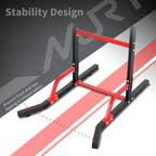 Murtisol Power Tower Pull-up and Workout Dip Station Strength Training 5 LEVEL Adjustable Height Back Muscles Triceps Chest Shoulder Home Gym