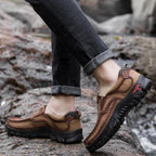 Shoes - 2021 Breathable ng Summer Genuine Leather Casual Men Shoes