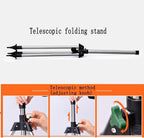 BBGS Tripod Sprinkler, Plant Irrigation Watering System Stainless Steel 360 Degree Rotating Sprinkler for Garden Farmland Lawn Flower (Size : with hose-30m)