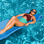 TRC Recreation TRC Splash 70 Inch Foam Raft Lounger Pool Lake Float, Flamingo Pink (6 Pack)