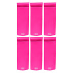 TRC Recreation TRC Splash 70 Inch Foam Raft Lounger Pool Lake Float, Flamingo Pink (6 Pack)