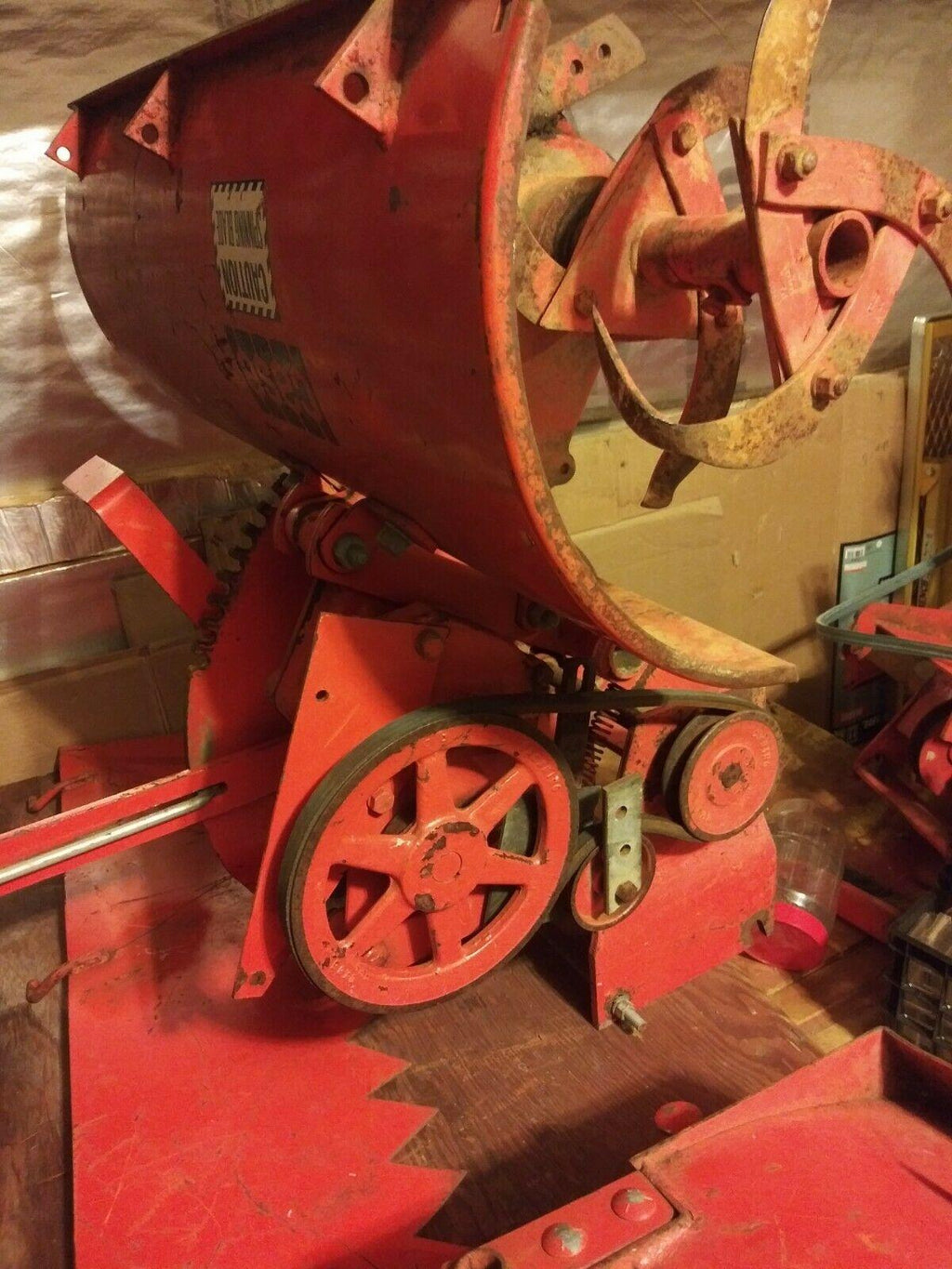 Very Rare Hard To Find 210 Rototiller Tiller tractor ingersoll gd cond