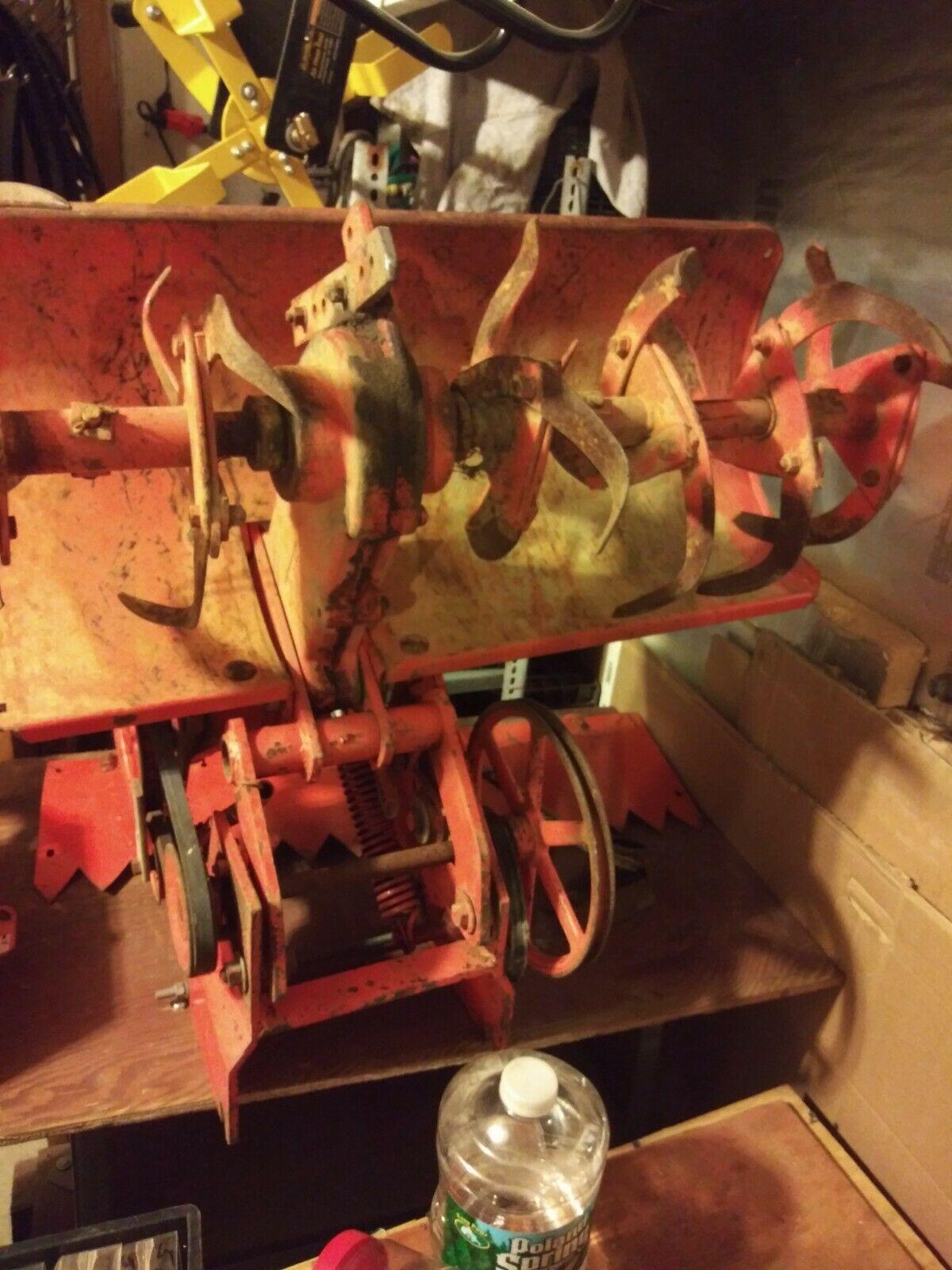 Very Rare Hard To Find 210 Rototiller Tiller tractor ingersoll gd cond