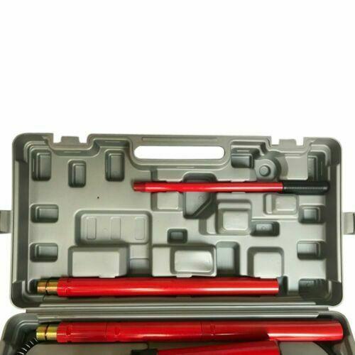 10 Ton Power Hydraulic Jack Body Frame Repair Kit Auto Shop Tool Lift Portable