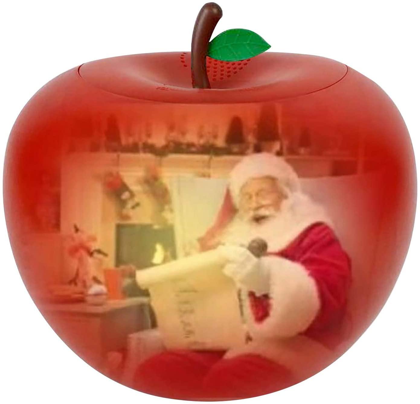 Christmas Halloween Projector Lights, 16 Unique projections Interesting for Christmas Decorations,Best Gift for Birthday Christmas for Family (Apple-a)