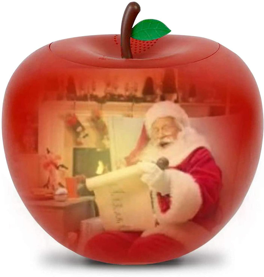 Christmas Halloween Projector Lights, 16 Unique projections Interesting for Christmas Decorations,Best Gift for Birthday Christmas for Family (Apple-a)