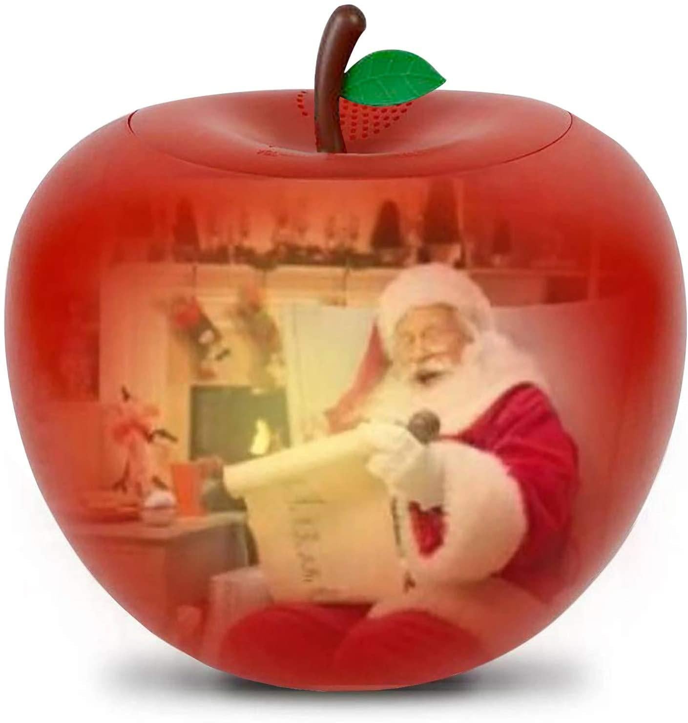 Christmas Halloween Projector Lights, 16 Unique projections Interesting for Christmas Decorations,Best Gift for Birthday Christmas for Family (Apple-a)