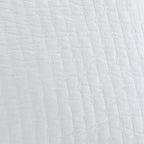 Levtex Home - Casita White Quilt Set - Twin Quilt + One Standard Pillow Sham - Frin- White - Quilt Size (68x86in.) and Pillow Sham Size (26x20in.) - Reversible - Cotton Fabric