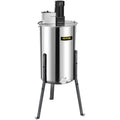 happybuy electric honey extractor 3 frame bee extractor stainless steel honey spinner with stand beekeeping equipment