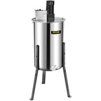 happybuy electric honey extractor 3 frame bee extractor stainless steel honey spinner with stand beekeeping equipment