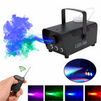 Viafly Wireless Control LED 500W Fog Smoke Machine Remote RGB Color Smoke Ejector LED QWEGF1855