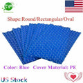 new pe blue swimming pool solar heater blanket evaporation  above-ground