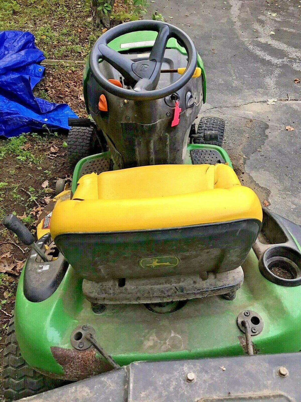 L111 Riding Lawn Tractor Mower w/ Attachments 240 Hours!