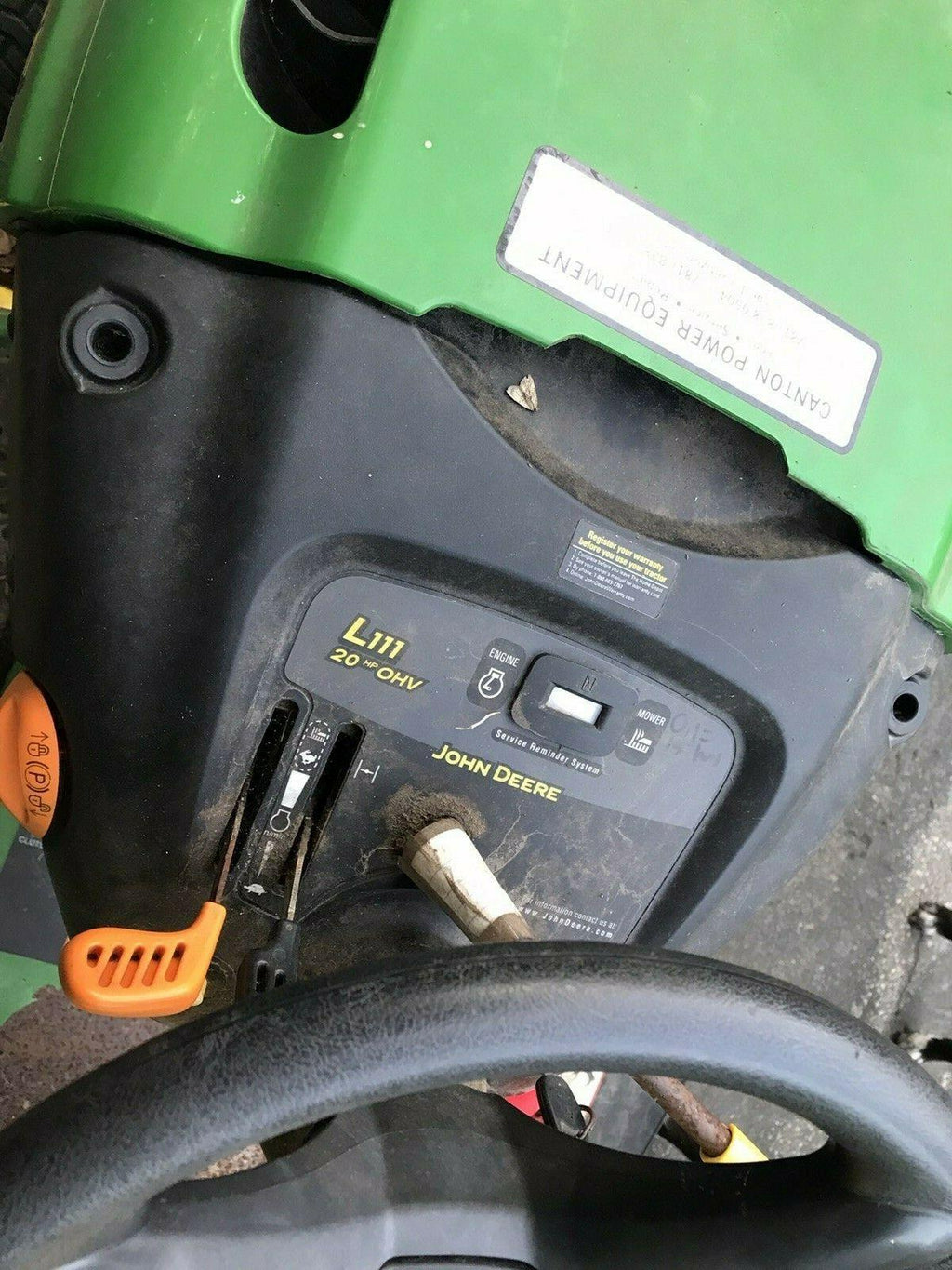 L111 Riding Lawn Tractor Mower w/ Attachments 240 Hours!
