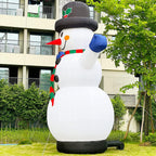 Giant 26Ft Premium Inflatable Snowman with Blower &amp; Build-in LED Lights, Blow up Christmas Decorations Outdoor Holiday Decor for Outdoor Yard Lawn Christmas Party