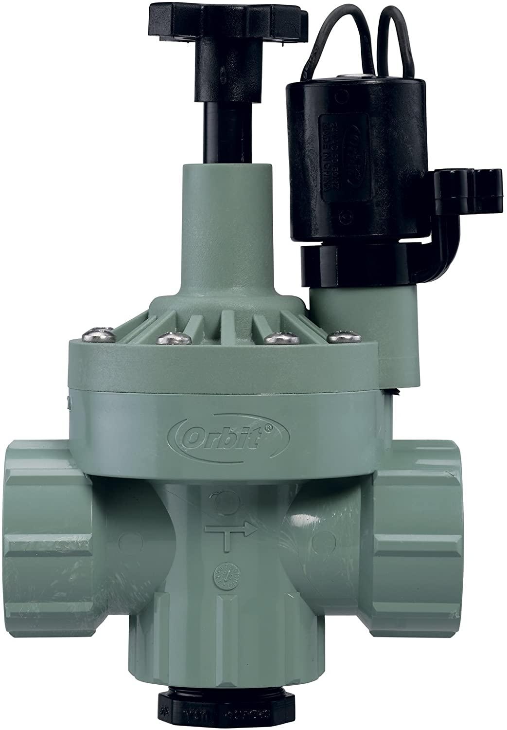 20 Pack 1 Inch Female Threaded Automatic Inline or Angle Valve with Flow Control