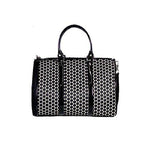 Petote Reverse Noir Dot JL Duffel Pet Carrier