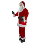 Huge Life-Size Plush Standing Santa Claus - 6 Ft