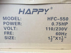 3/4 hp in ground swimming pool pump  46gpm 110v/230v 1.5" inlet/outlet