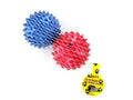 Kole Imports DI176-72 3 in. Rubber Spike Dog Balls - Pack of 72