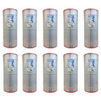 unicel 100 square feet sharp pleats swimming pool cartridge filter (10 pack)