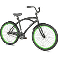 Kent 26 La Jolla Cruiser Men's Bike, Black/Green fast shipping new