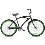 Kent 26 La Jolla Cruiser Men's Bike, Black/Green fast shipping new