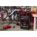 VERSASTACK XL Tool Box with Wheels, Waterproof, Stackable System, Portable Rolling Storafor Indoor/Outdoor Use, 22.5 Inch (CMST21445)