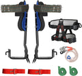 TWSOUL Tree Climbing Gear, with Adjustable Climbing Belt and Rope, 304  Steel Tree Climbing Spikes 2 Gears for Climbing Trees, Outdoor Jungle Survival, PicFruit, Sports