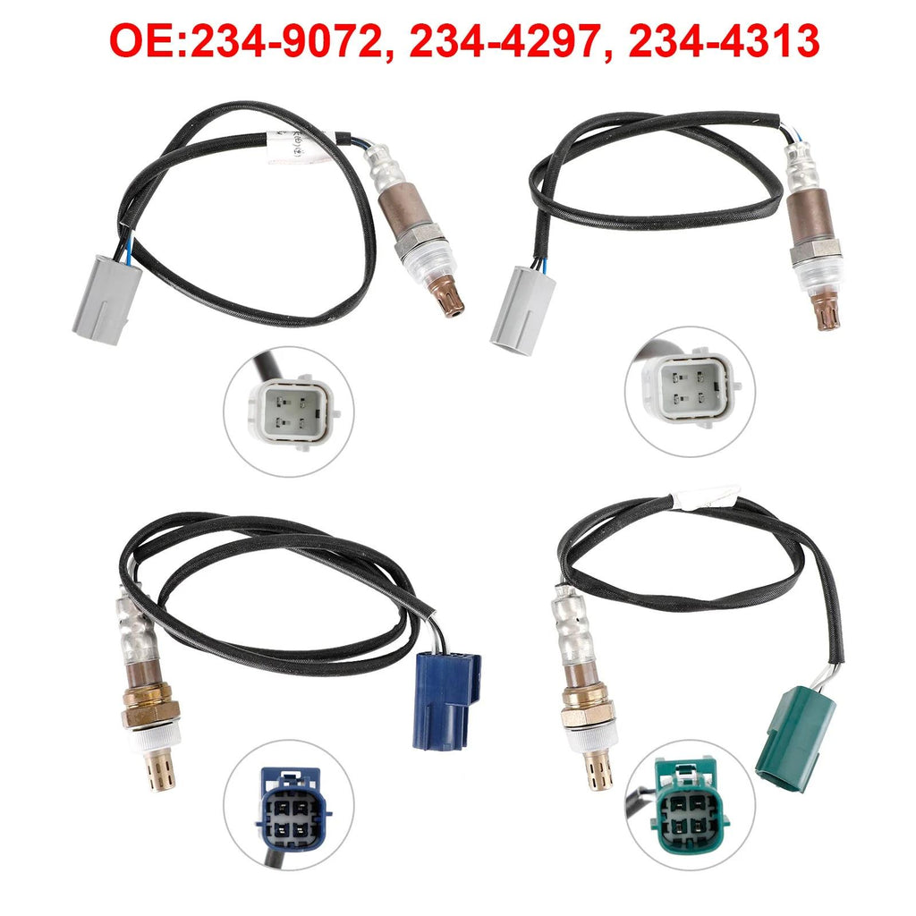 2007-2010 Nissan Pathfinder Frontier Xterra 4.0L 4x Oxygen Sensor Up&Down 234-9072 234-4297 234-4313 Generic