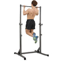 Multi-Function Barbell Rack Dip Stand Height Adjustable Barbell Stand Weight Lifting Rack Gym Family Fitness Squat Rack Weight Lifting Bench Press Dipping Station, Barbell and Bench Not Inclueded