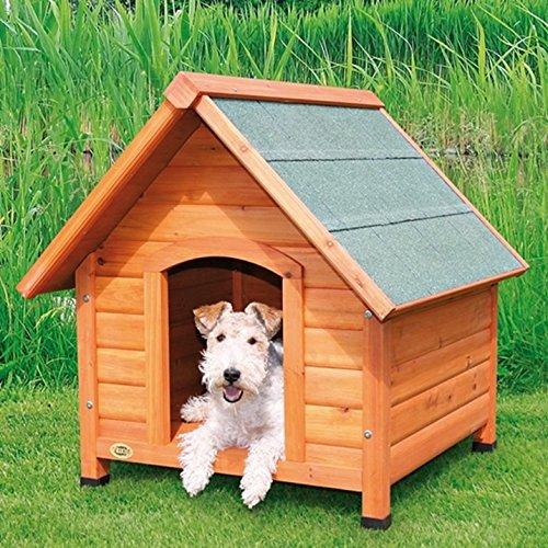 TRIXIE Pet Products Log Cabin Dog House, Medium