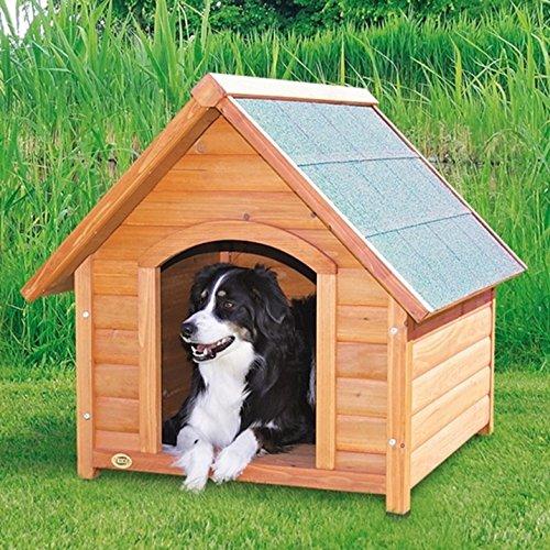 TRIXIE Pet Products Log Cabin Dog House, Medium