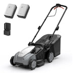 Electric Lawn Mower Cordless,Grass Cutter Machine for 3200 Sq. Ft, Lawnmower with Brushless Motor, 16.5 in Cutting Width, Cutting Height 1-2.5 in, 2 x 5.0 Ah Batteries &amp; Charger