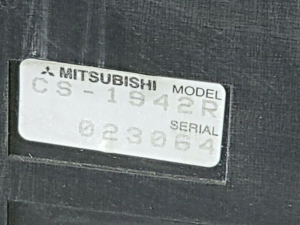vintage 19 inch mga mitsubishi retro gaming crt tube television wood grain tv