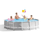 26719EH 14ft x 42in Prism Frame Above Ground Swimming Pool with Pump