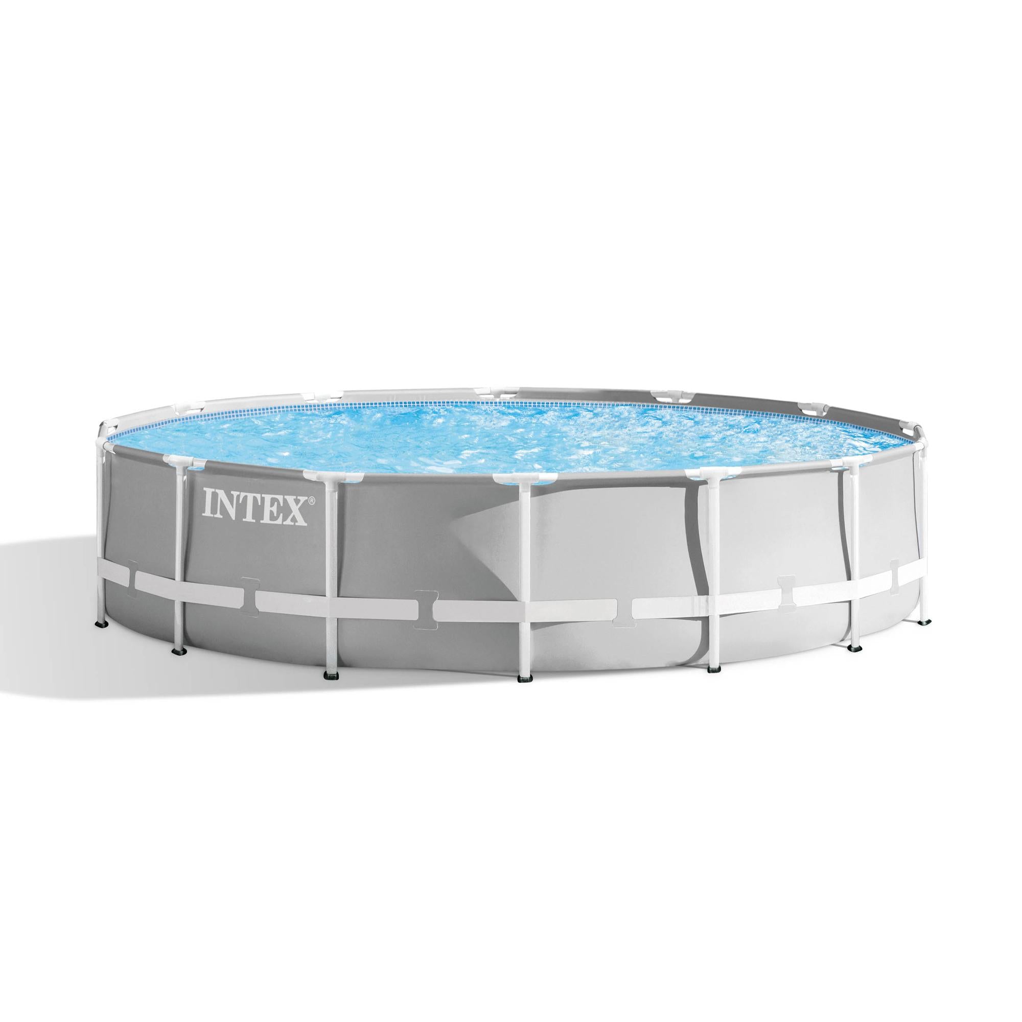 26719EH 14ft x 42in Prism Frame Above Ground Swimming Pool with Pump