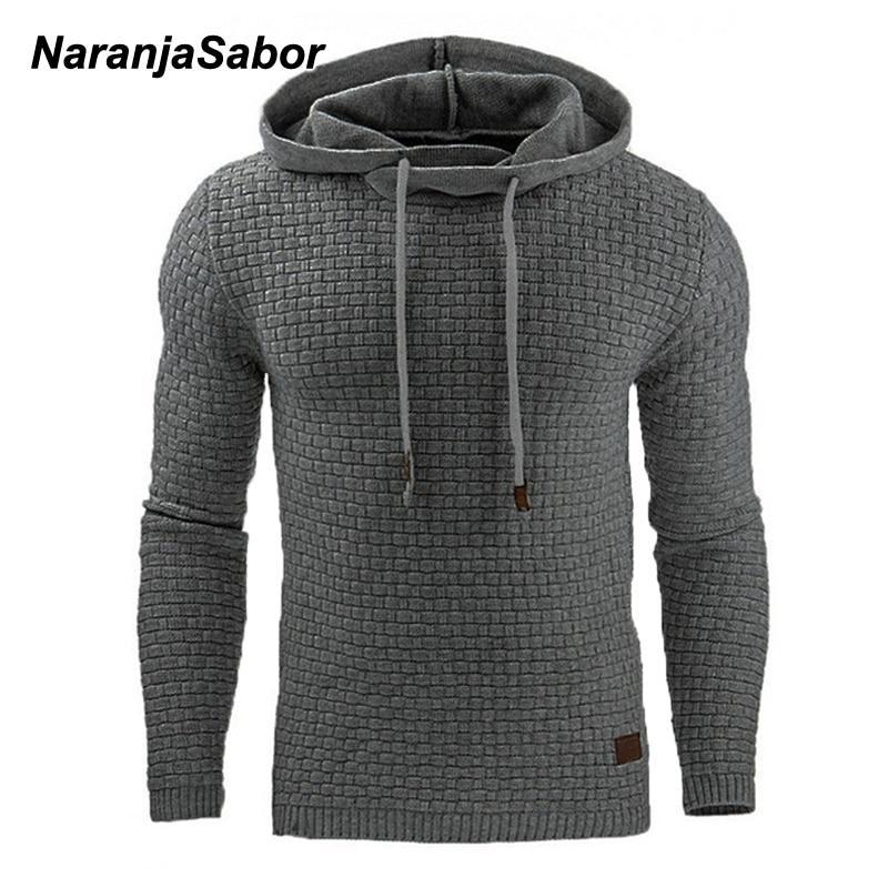 2021 Autumn Men's Hoodies Slim Hooded Sweatshirts