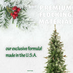 Fraser Hill Farm Buffalo Green Hinged Fir Christmas Tree, 9'