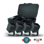 CHAUVET DJ Freedom H1 X4 includes Wireless Earbuds - Stereo Blue