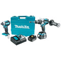 makita xt267m 18-volt 4.0 ah lxt lithium-ion brushless cordless combo kit - 2pc