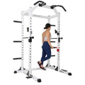 Body Power SMU6200 Weightlifting Deluxe Home Power Rack CaSystem