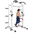 Body Power SMU6200 Weightlifting Deluxe Home Power Rack CaSystem