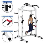 Body Power SMU6200 Weightlifting Deluxe Home Power Rack CaSystem