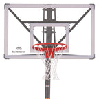 Silverback SBX 54" In-Ground Basketball Hoop with Adjustable-Height Backboard