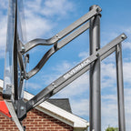 Silverback SBX 54" In-Ground Basketball Hoop with Adjustable-Height Backboard